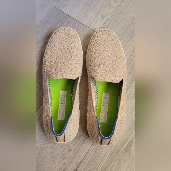 Rothy's The Original Honeybun Shimmer Bouclé Slip On Sneaker, Women US 10 EU 40 - Picture 11 of 16